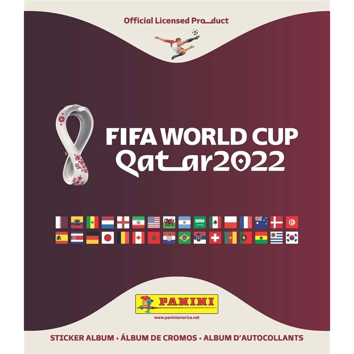 Generic World Cup Qatar 2022 Album + 10 Packs 5 Packs Stickers