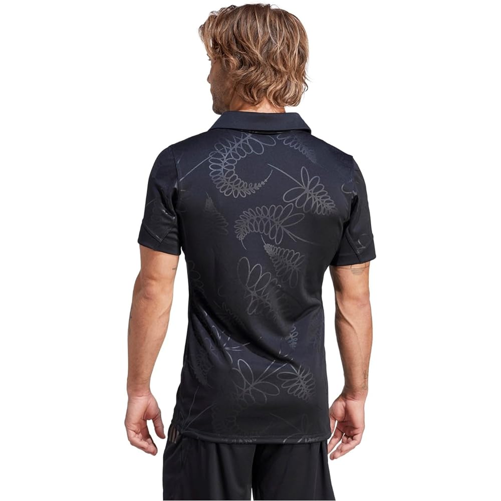 Adidas IJJ39 Men's Short Sleeve Uniform All Blacks Rugby Performance Home Jersey