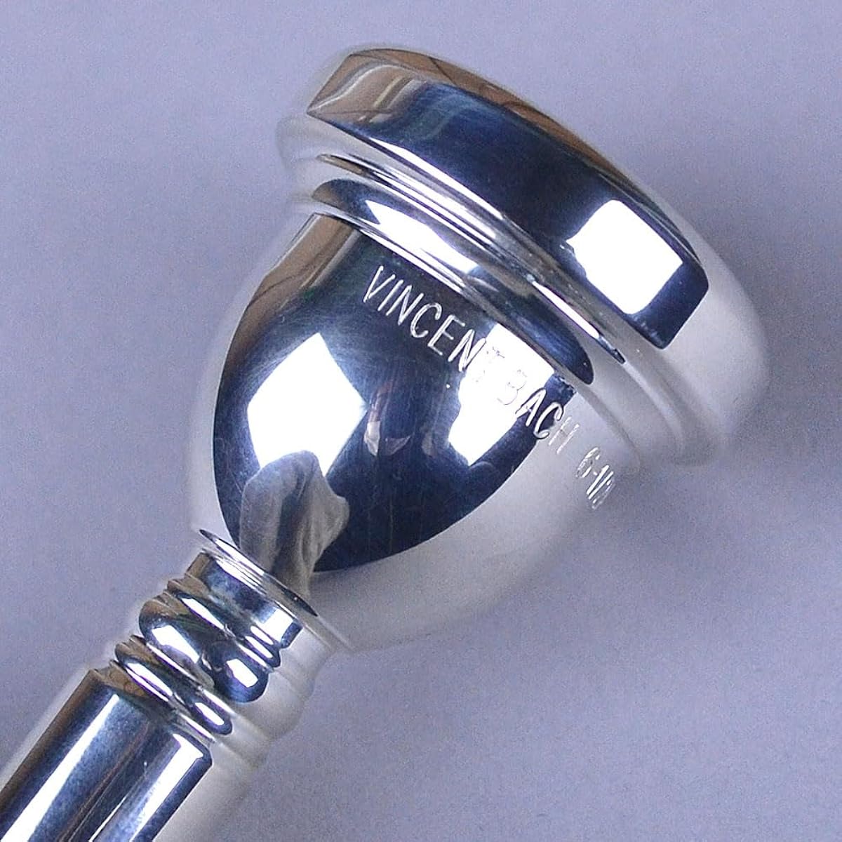Bach 3G Silver Plated Trombone Mouthpiece for Large Bore
