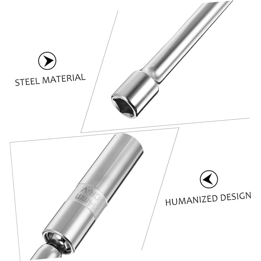 LIFKOME Car Tools 5 Pieces Universal Spark Plug Tool Steel Universal Uninstall