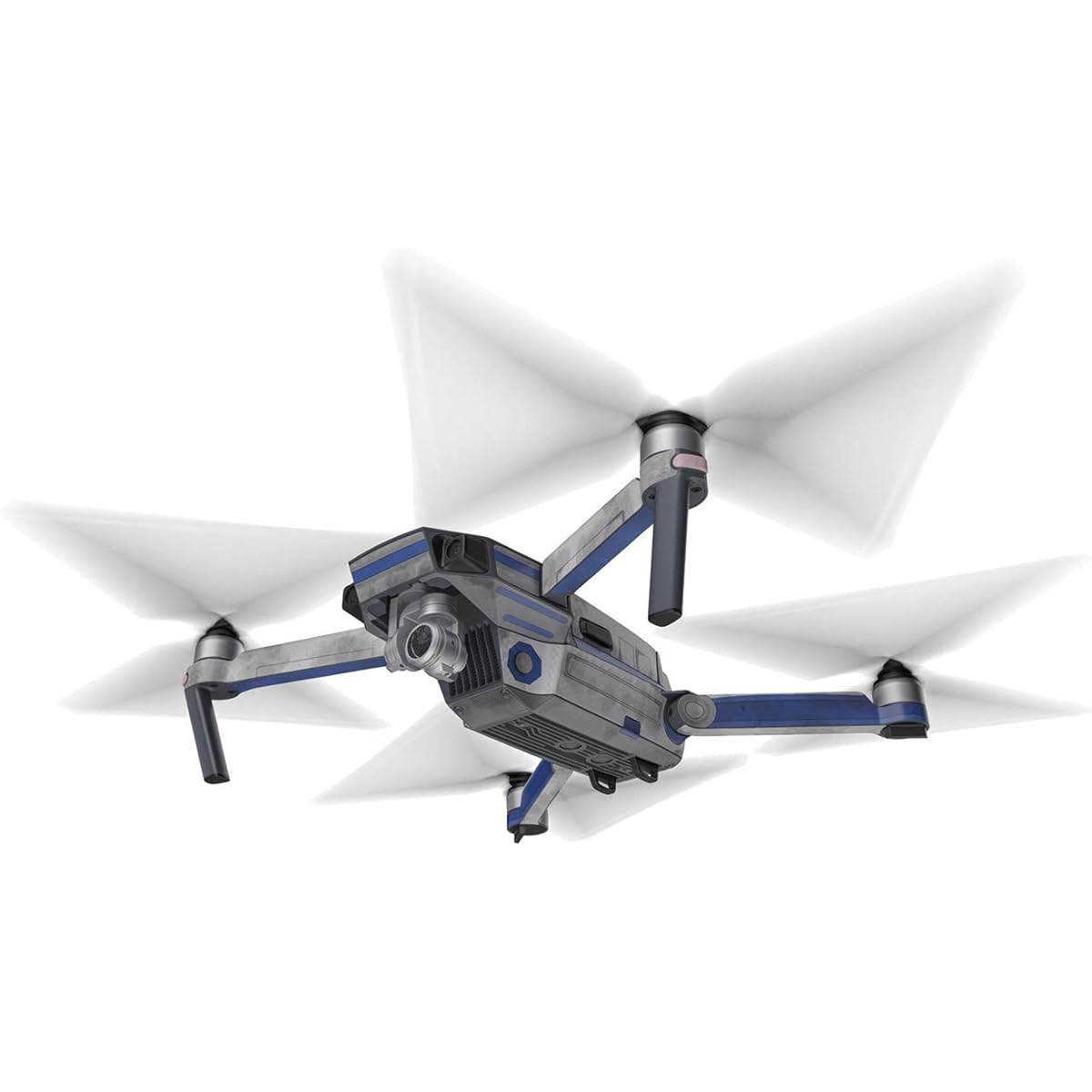 USAF Shark Decal for Drone DJI Mavic Pro Kit with Drone Skin, Controller Skin, and 3 Battery Skins DJIMP-BLEEPBLOOP
