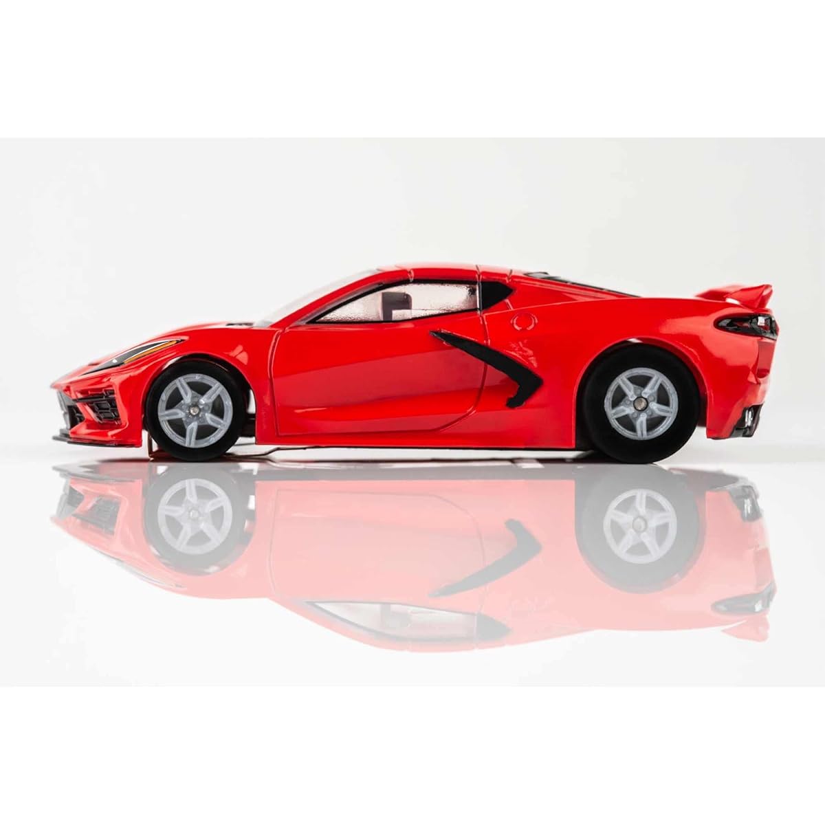 AFX/Racemasters Corvette C8 Torch Red AFX2 2011 HO Slot Racing Car.