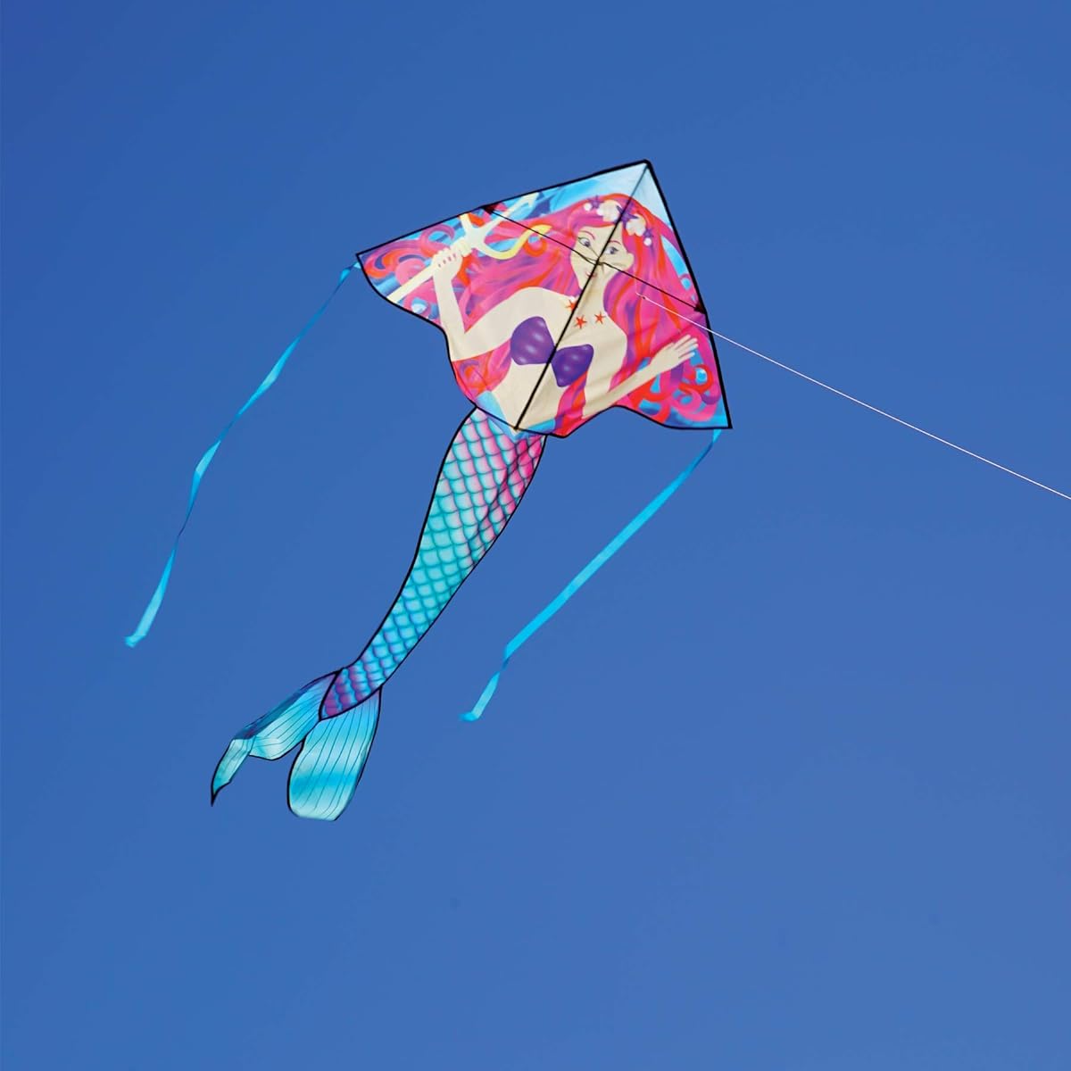 In the Breeze 3272 – Mermaid 45” FlyHigh Kite – Fun and Easy to Fly