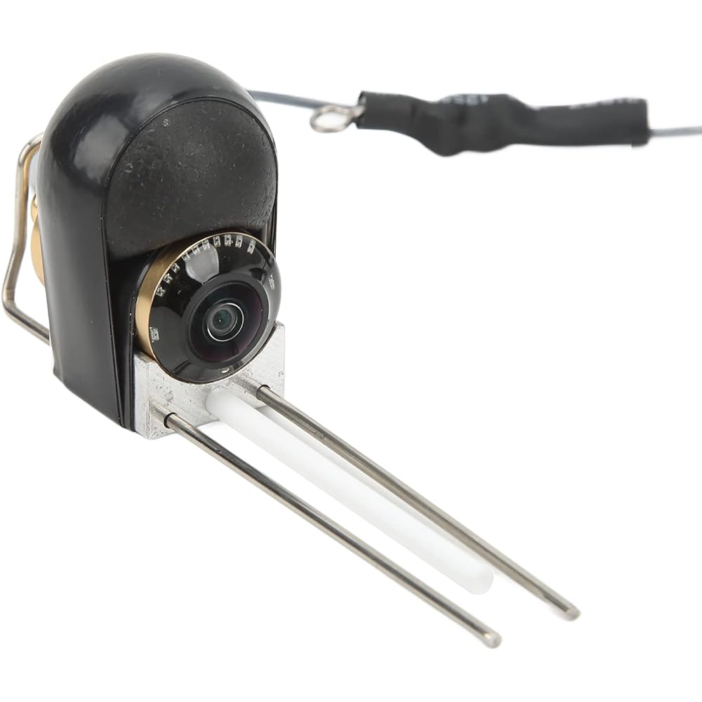 Single Fishing Camera, Marine HD 3.5mm Plug Underwater CVBS Fish Finder Camera with Fishing Cable (30m / 98.4ft)