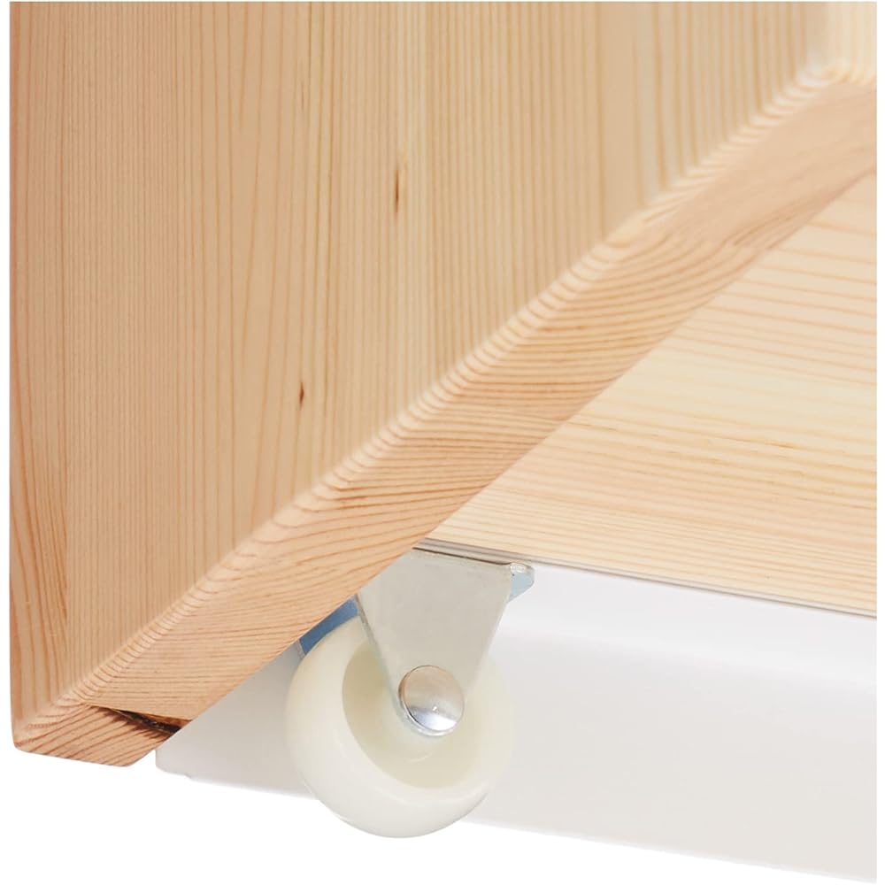 MUJI pine wood desk wagon width 24 x depth 55 x height 57.5cm 12058465
