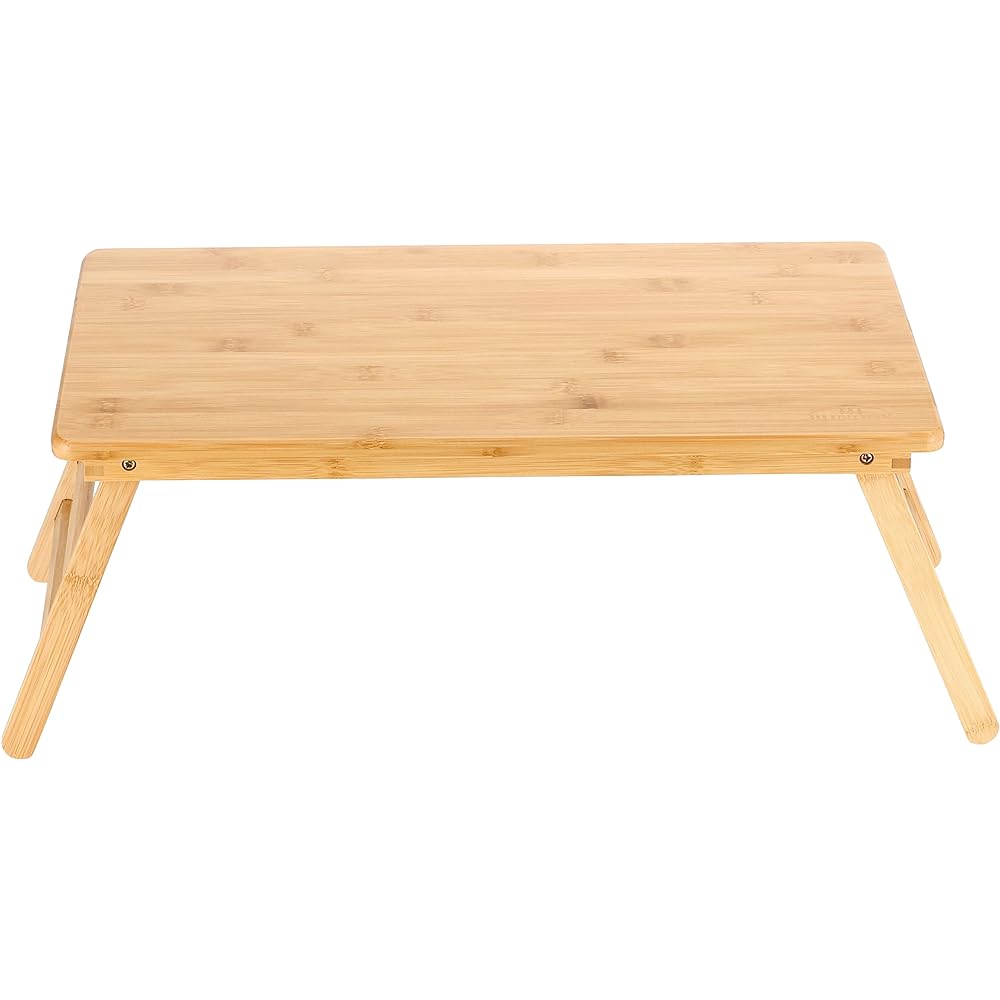 BUNDOK Bamboo Table <50/60> Lightweight and Compact for Camping and Outdoor Use