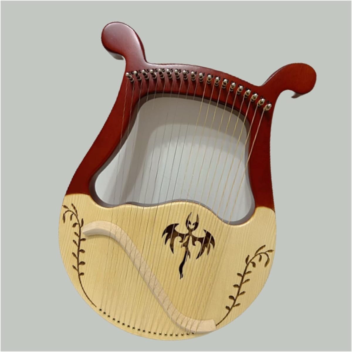 WowZza Lyra Harp 16 String Harp 19 String Harp Portable Lyra Instrument Lyra Harp/19 Tone 8