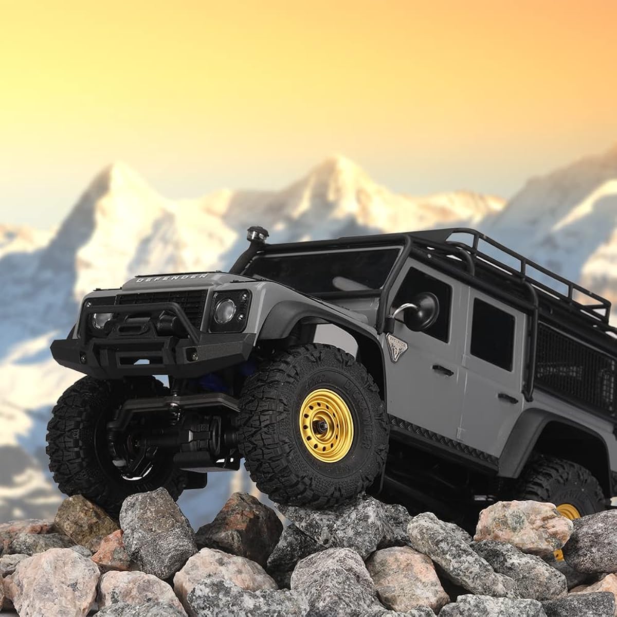 DJCRAWLER 1.0 Drag Tires 60*22mm for SCX24 Wheel Upgrade 1/24 Scale RC Crawler Wide M/T Tires Rubber Soft Tires Axial Bronco Gladiator 1/18 TRX-4M Defender FMS FCX24 Parts Power Wagon