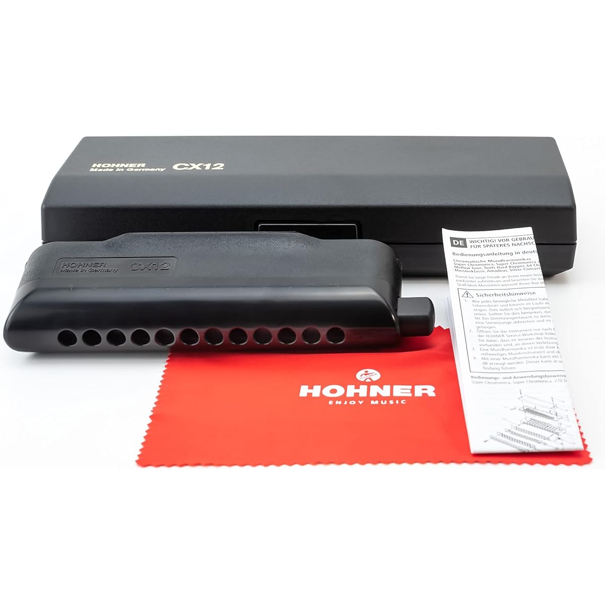 HOHNER CX12 G tone chromatic harmonica