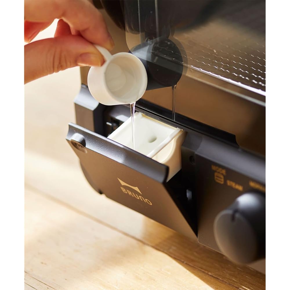 BRUNO Steam Bake Toaster 4 Pieces Steam Convection Function Temperature Adjustment Timer Celebration Moving New Life Wedding Gift Gift Toaster White White BOE067-WH 1704752