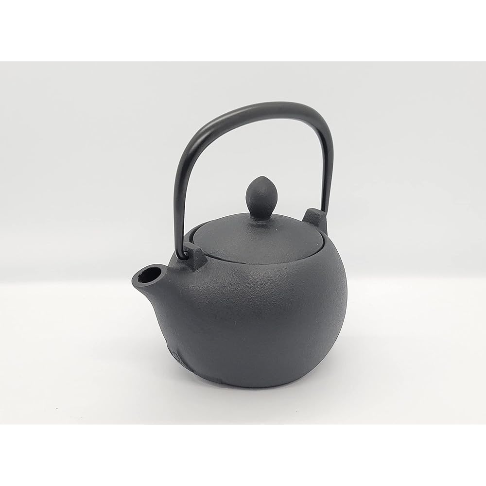 Iwachu Teapot Maron Black 0.3L Enamel Inside Nambu Ironware 12027
