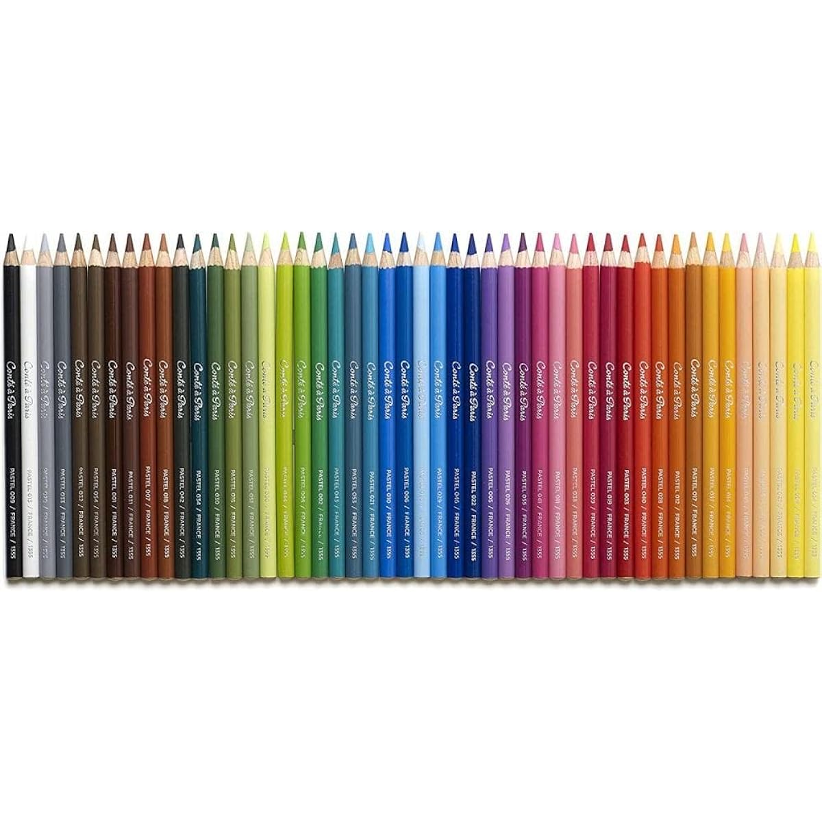 Conte a Paris Pastel Pencil Assortment Set, 48 Colors, 500017