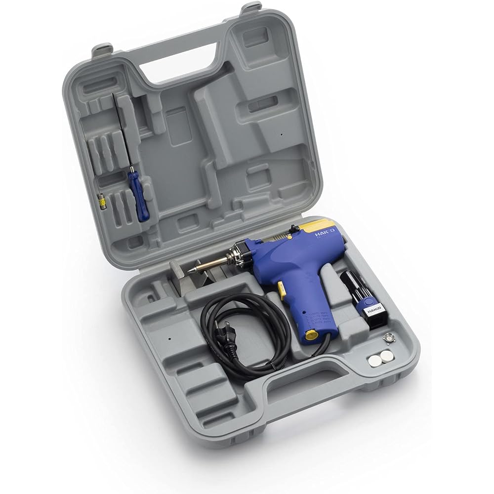 HAKKO Dial Temperature Control Solder Absorber Handy Type 2-Pole Grounding Plug FR301-82