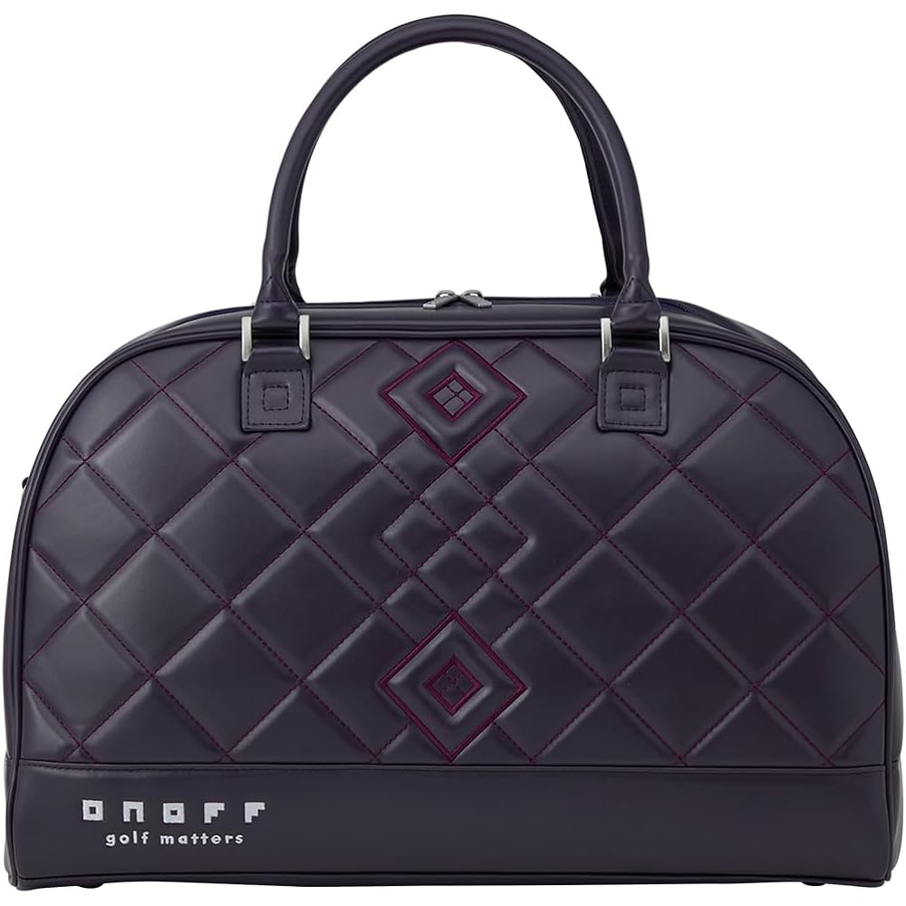 ONOFF Boston bag purple x white OV7921-14