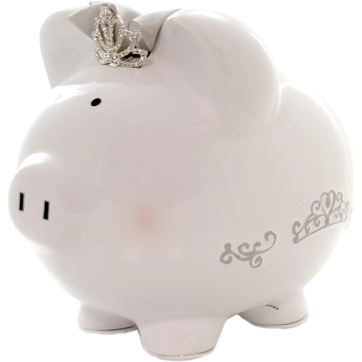 Child to Cherish Ceramic Piggy Bank for Girls (Multicolor)