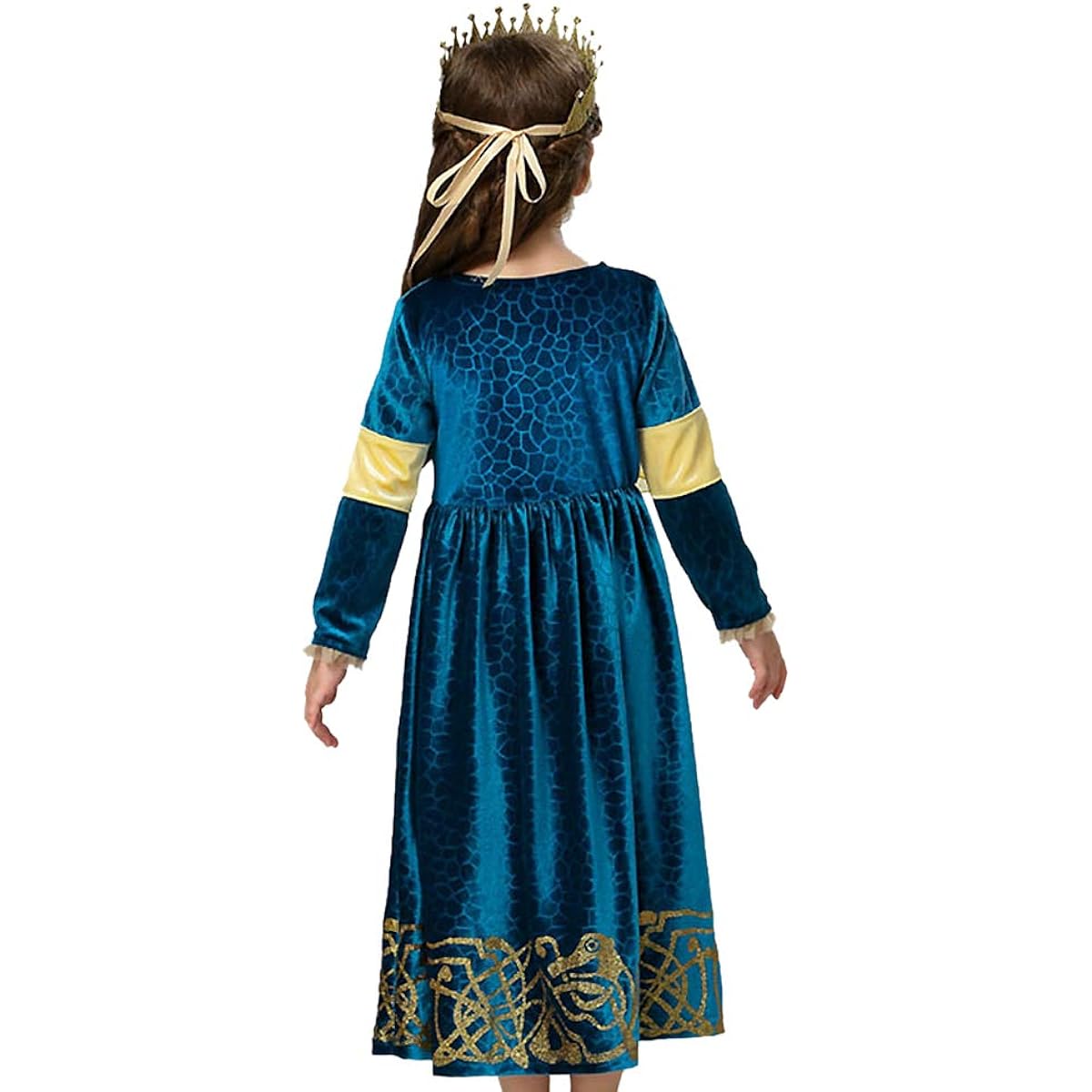 Brave Princess Merida Costume Kids Dress Up Costume Birthday Carnival Party Classic Costume
