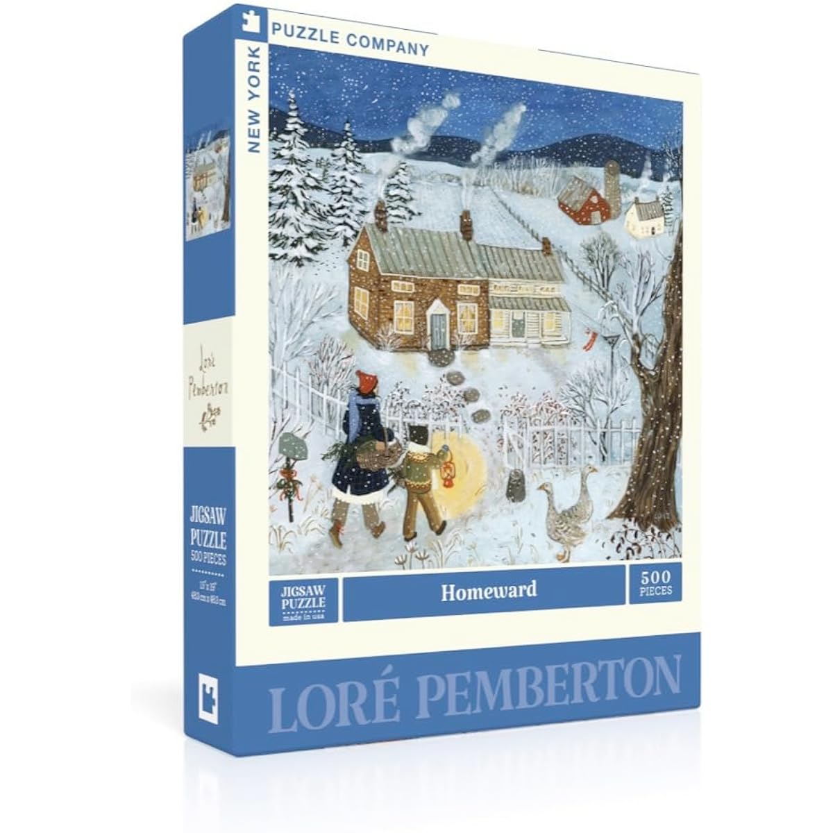 New York Puzzle Company - Loré Pemberton Homeward - 500 Piece Jigsaw Puzzle