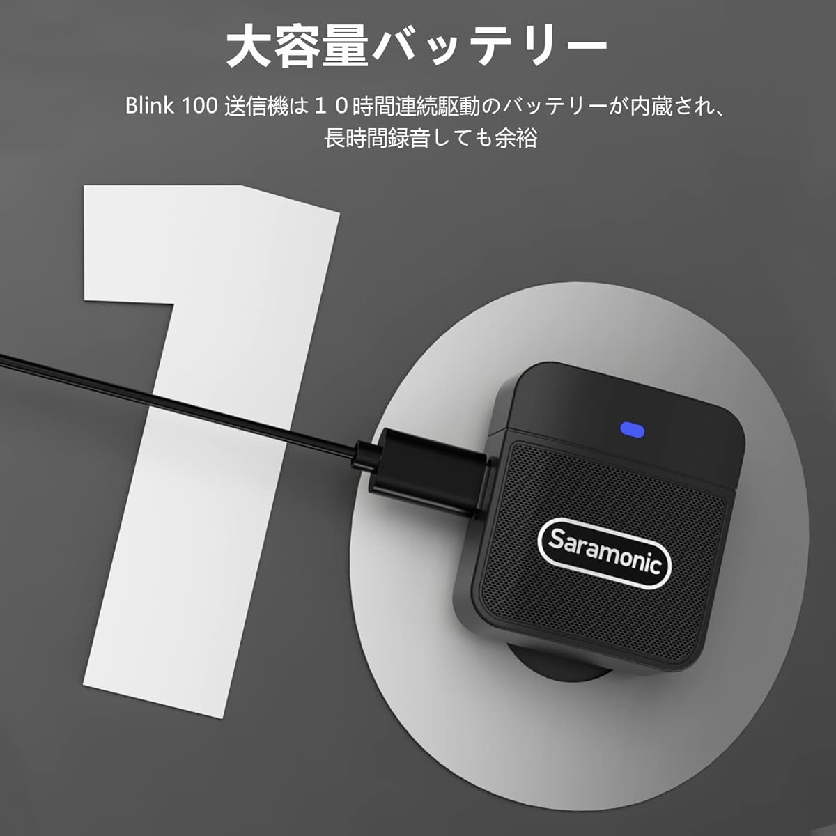 , Dual Channel Support, Omnidirectional, Noise Suppression, Automatic Pairing, Ultra Mini & Lightweight, 10 Hours of Continuous Operation, Compatible with IOS Devices, Vlogs/YouTubers/Meeting Recording/Interviews/Live Broadcasts/Video Distribution, Black