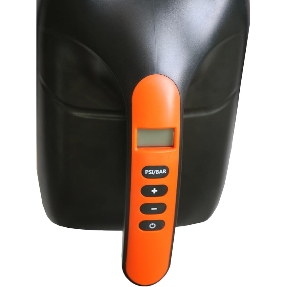 WOWSEA Electric Air Pump, 12V, Compatible with both air pump and air release, electric air pump for inflatable SUP, up to 20psi, equipped with automatic stop function