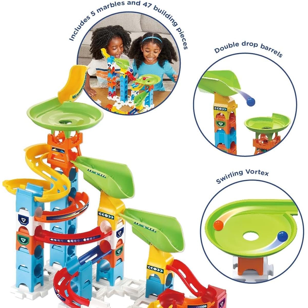 VTech 529603 Marble Rush Double Drop Set