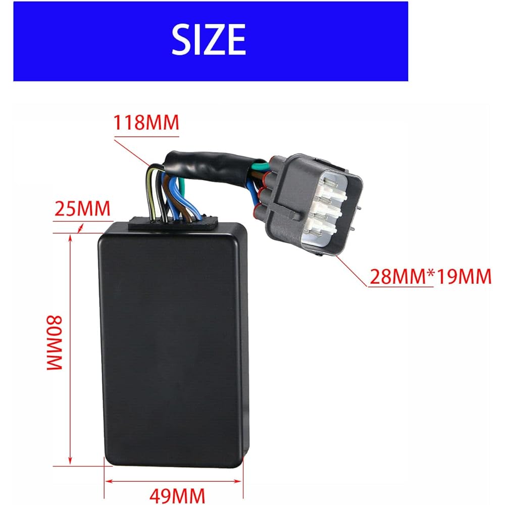 CDI Igniter Replacement Honda TRX 300 2x4 TRX300 FW 4x4 Fourtrax TRX300FW 1998 1999 2000 30410-HM5-A10 30410-HM5-A11 30400-HM5-506 30 410-HM. 5-S01