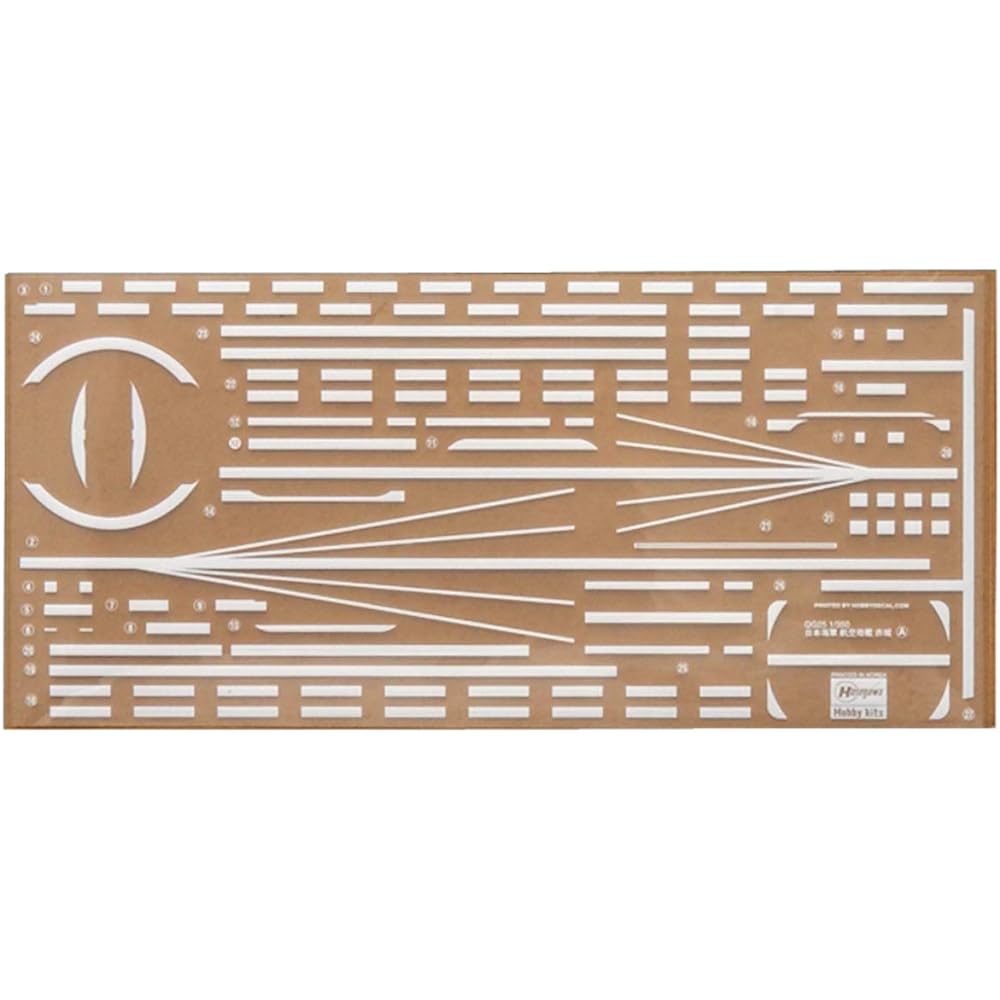 Hasegawa 1/350 Japanese Navy Aircraft Carrier Akagi Wooden Deck Plastic Model Parts QG25
