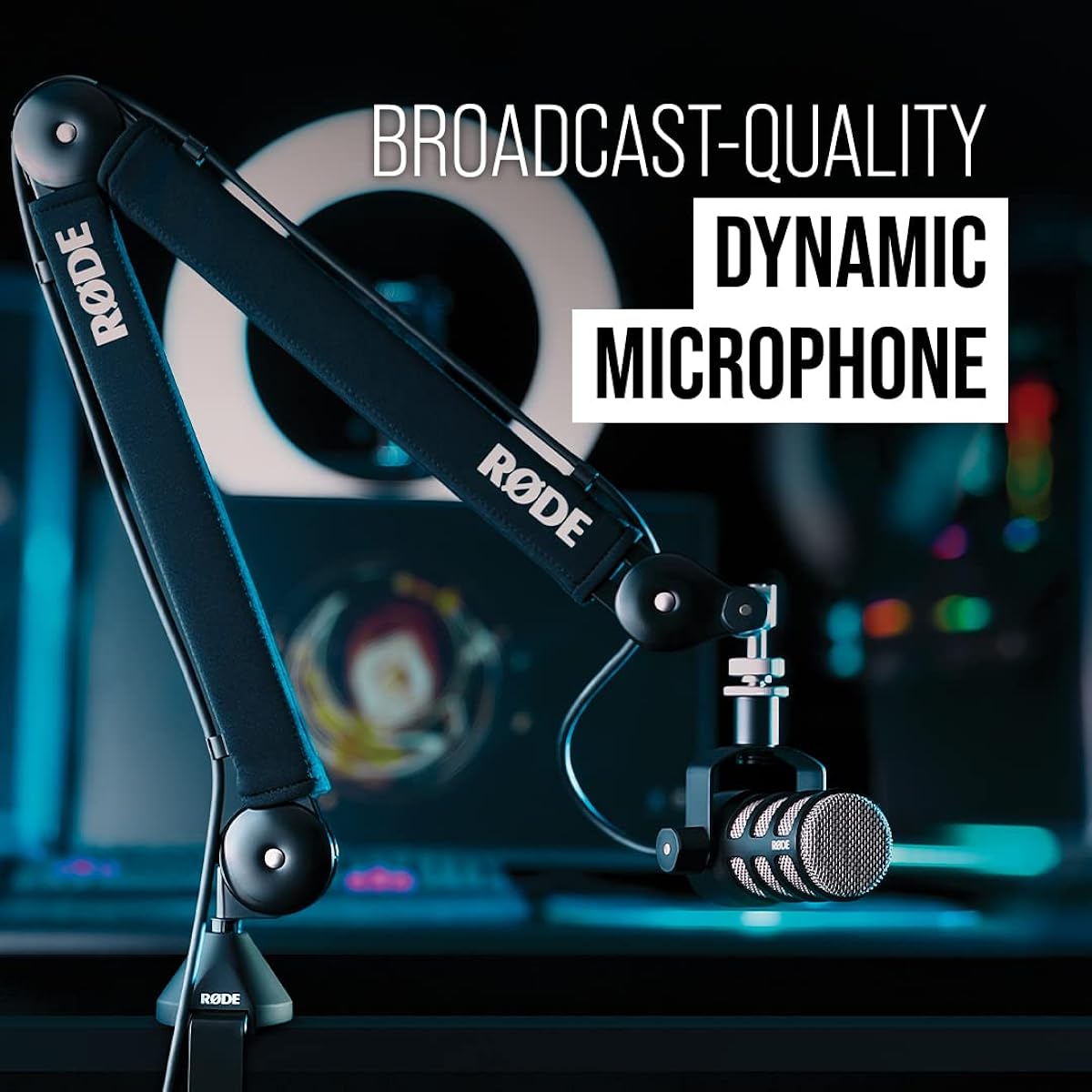 RODE Microphones PodMic Dynamic Microphone for Podcasts PODMIC