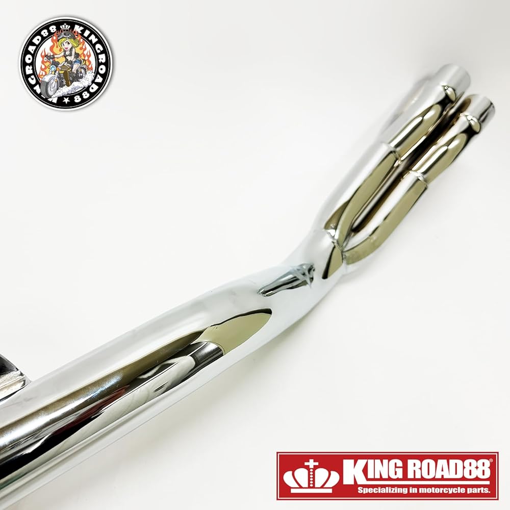 King Road 88 Kawasaki/Barios I type/ZR250A ☆ KingRoad88/RPM type/Hachi-Hachi pipe/Full exhaust muffler