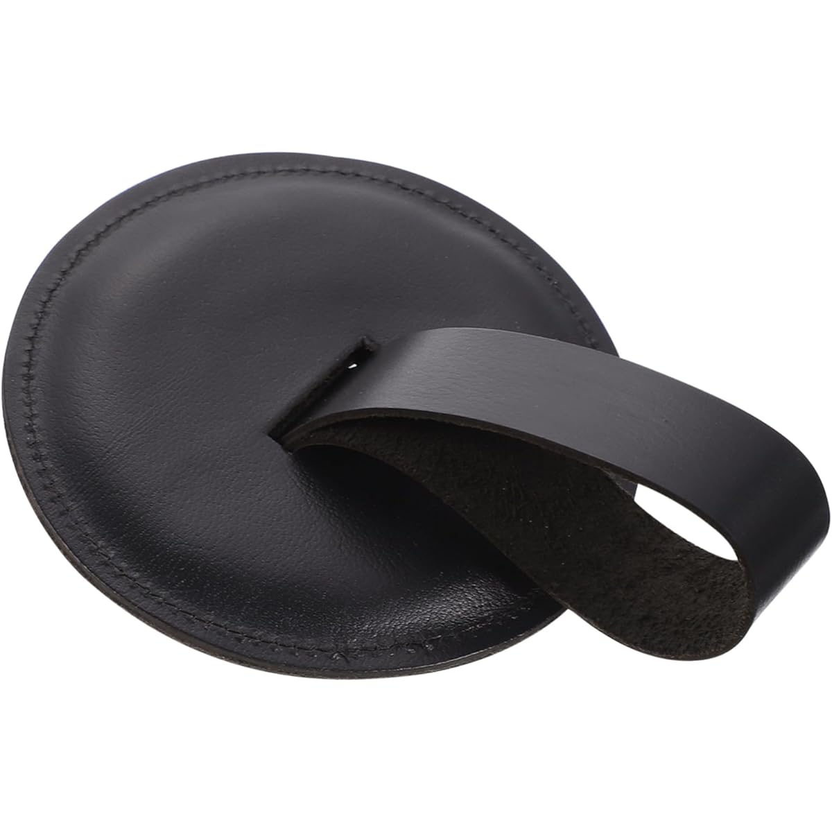 Vaguelly 3 Piece Set Army Cymbal Pad Chic Cymbal Guard Pad Professional Cymbal Pad Standard Leather Cymbal Strut Portable Cymbal Strut Cymbal Finger Strut Leather