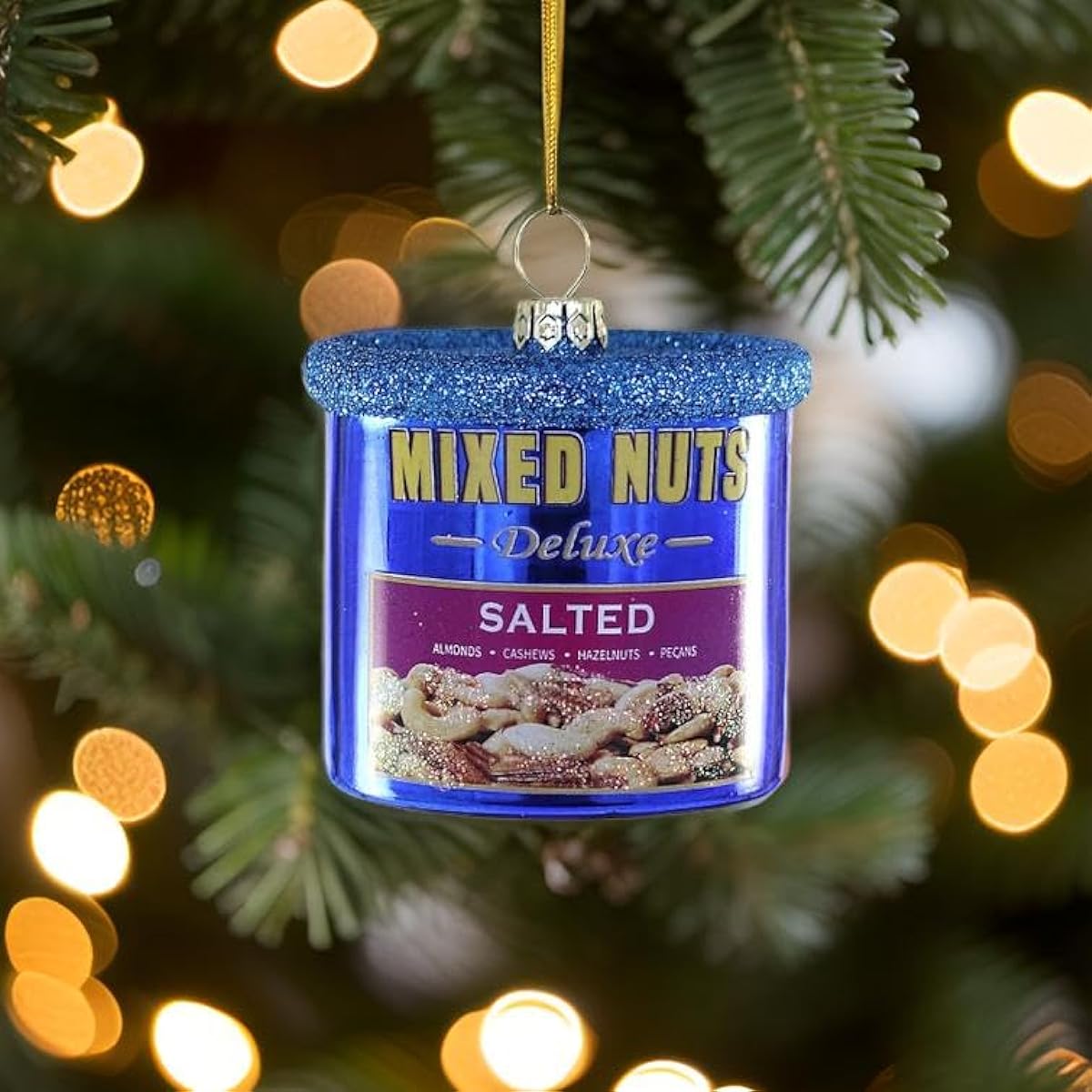 The Bridge Collection Mixed Nuts Ornaments Holiday Home Christmas Tree Ornaments