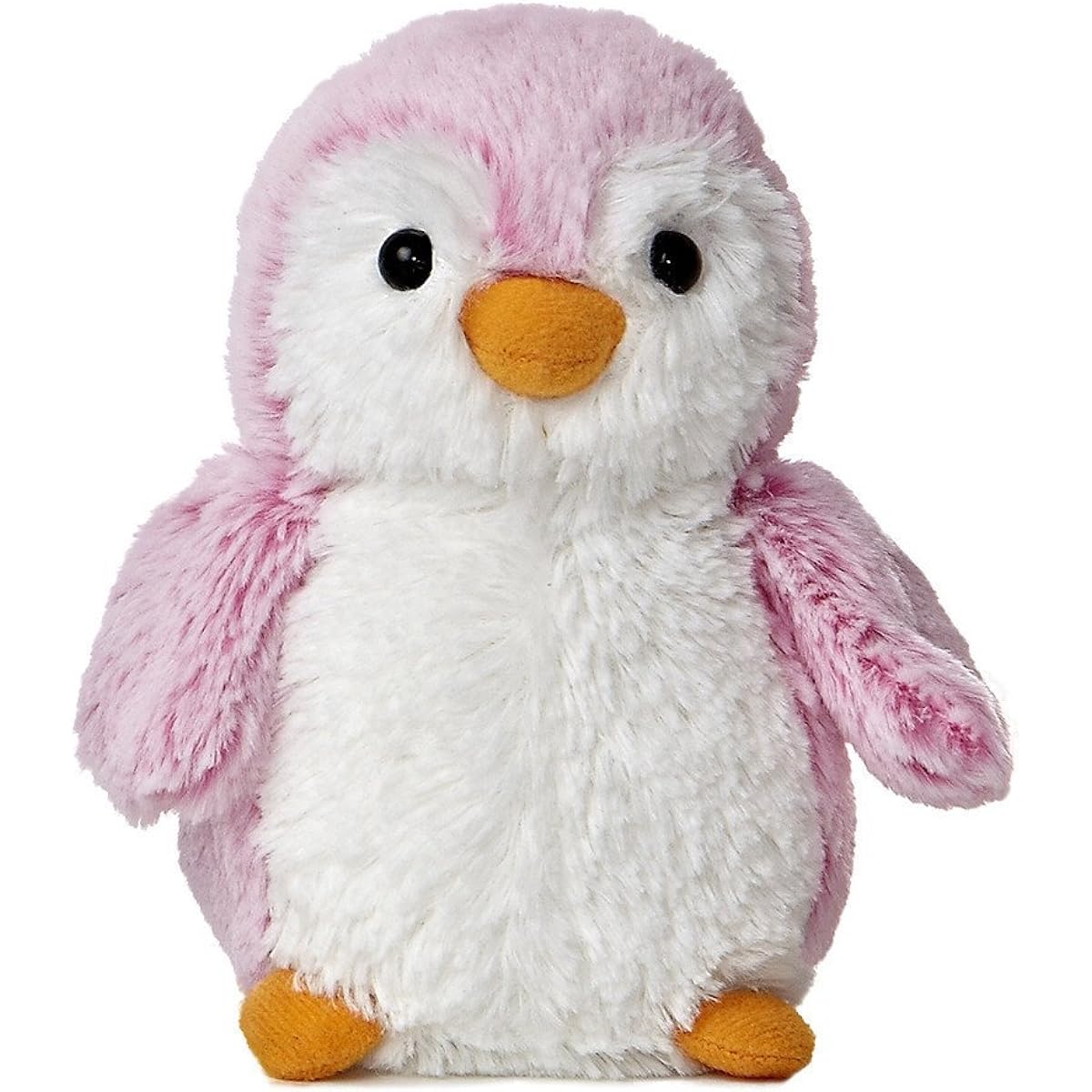 Aurora Pink and Blue Pom Pom Penguin 6 Inch Plush Bundle