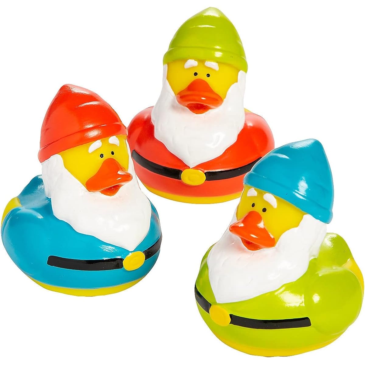 HAPPY DEALS ~ Gnome Rubber Ducks | 12 Pack | 2.25"