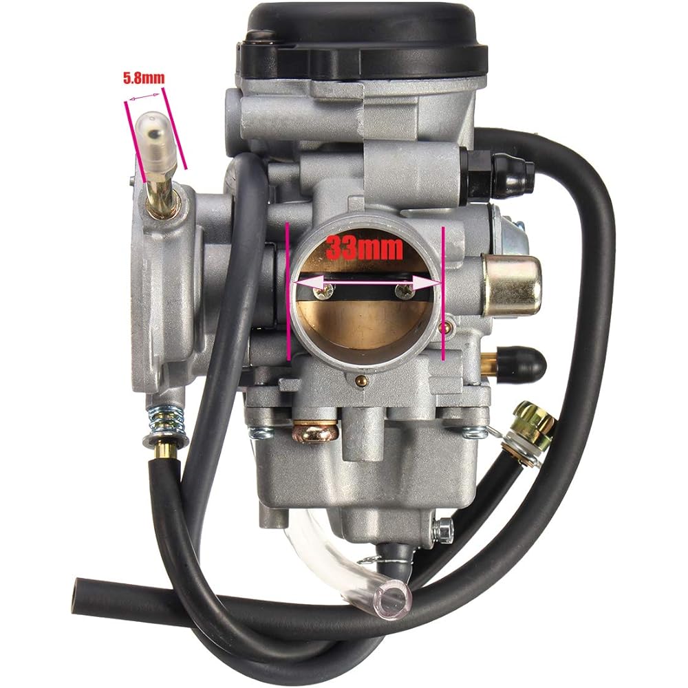 Carburetor Yamaha BIG BEAR 400 250 YFM400 YFM-400 YFM400S 2WD 4WD 2000-2004 Air fitter Oil fitter included