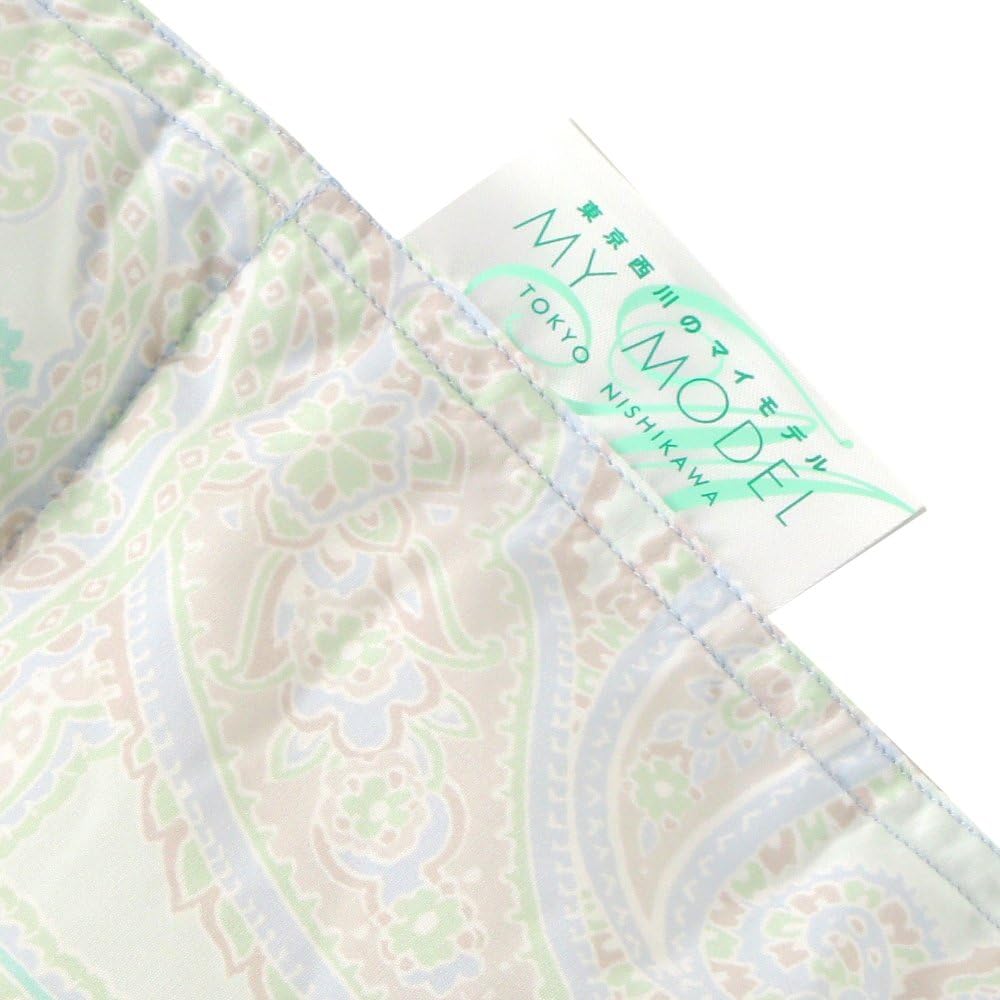 Tokyo Nishikawa Down Skin Comforter Single White Duck Down 85% Washable Green