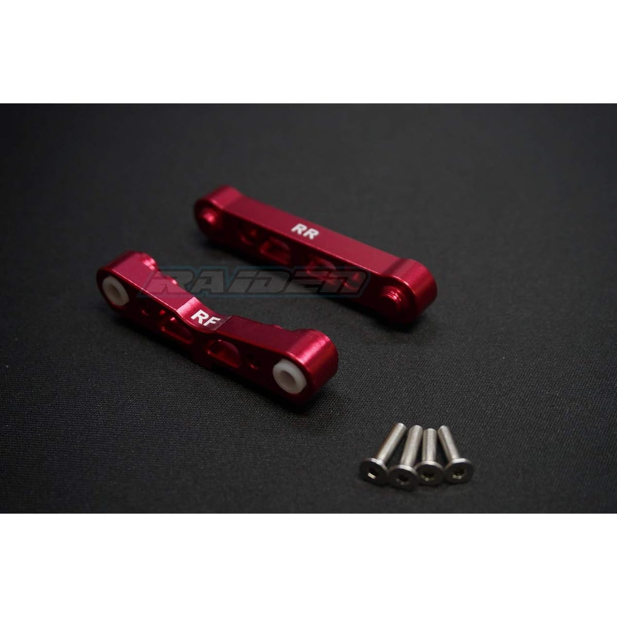 Aluminum Rear Lower Arm Suspension Mount for ARRMA Kraton Typhon Senton Talion - RED