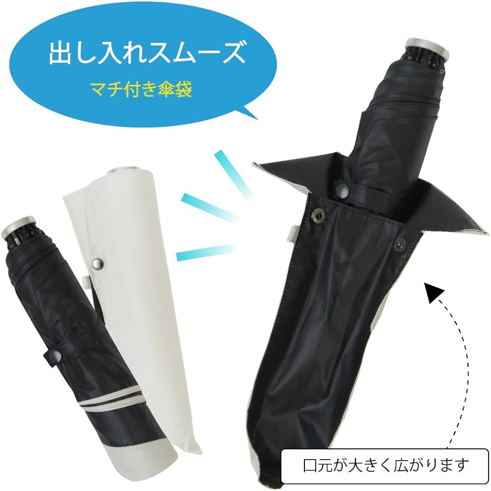 Block sunlight! Lightweight LL size frilled parasol for both sun and rain, dome shape, fabric lining coating, UV protection, 65cm