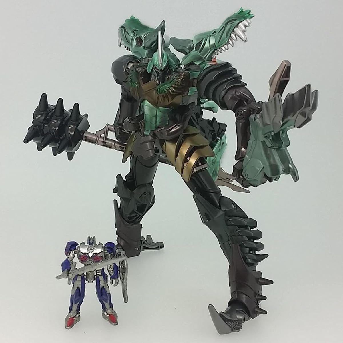 Transformers MB-09 Dino Ride Grimlock & Optimus Prime