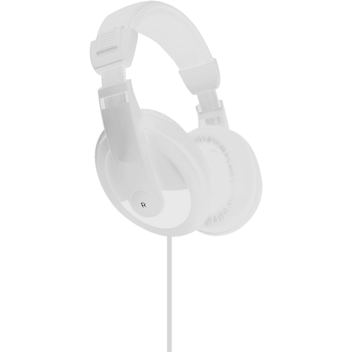 Vibe Sound DJ Style Stereo Over-Ear Headphones for Any Device with 3.5mm Jack Vibe-DJ750-White