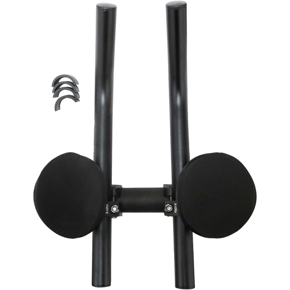 TRANZ-X JD-TB01 Clip-on Bar Black J-Type JDTB01