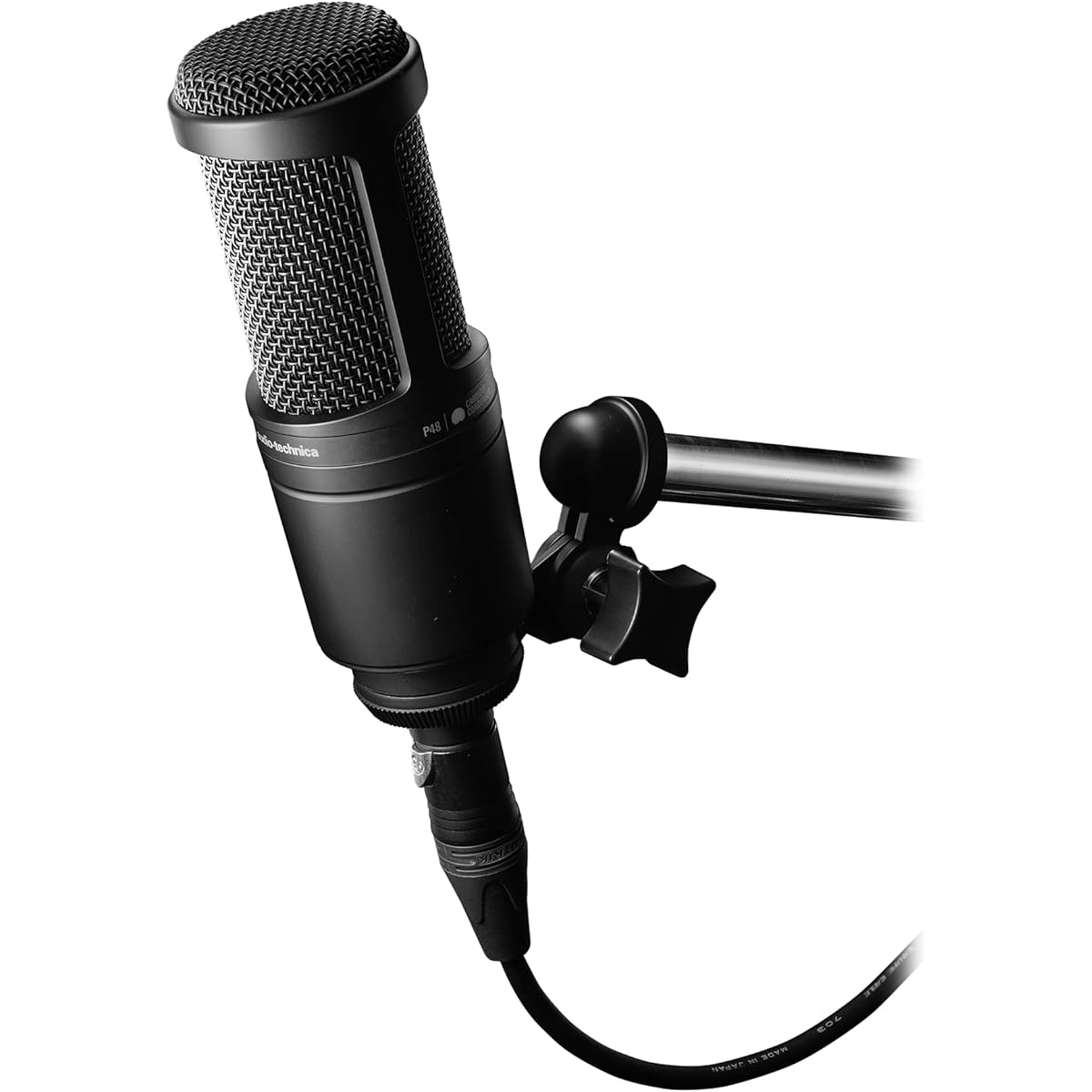 Audio-Technica Condenser Microphone AT2020 + XLR Cable ATL458A/3.0 Set