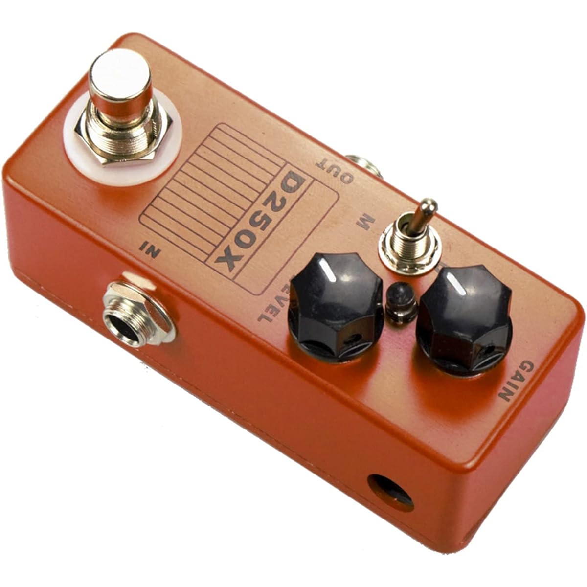 Lerodite Overdrive Guitar Pedal D250X Preamp Effect Pedal True Bypass Switching