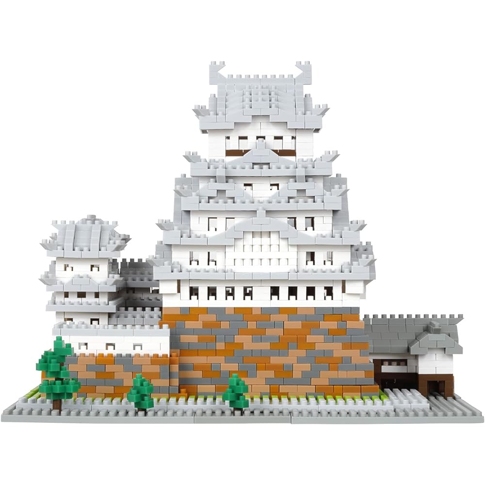 Kawada Nanoblock Himeji Castle Deluxe Edition NB-051