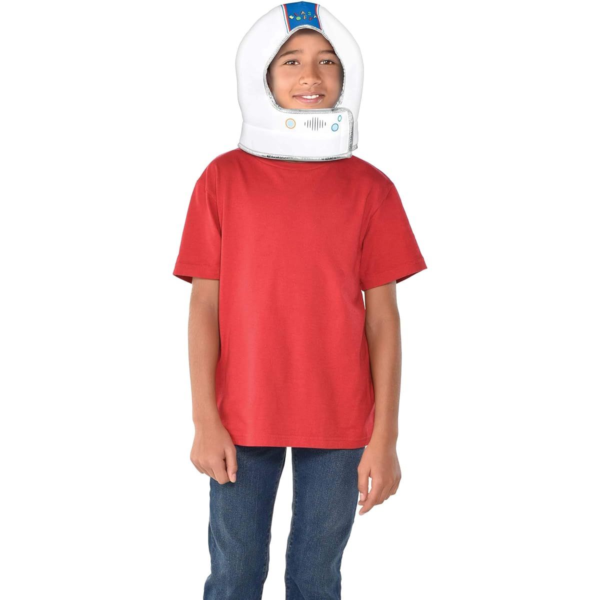 Blast Off Birthday Astronaut Helmet Wearable - 36 inches (1 Pack) - The ultimate space party accessory for kids, perfect for all dress up, cosplay, and fun makeovers