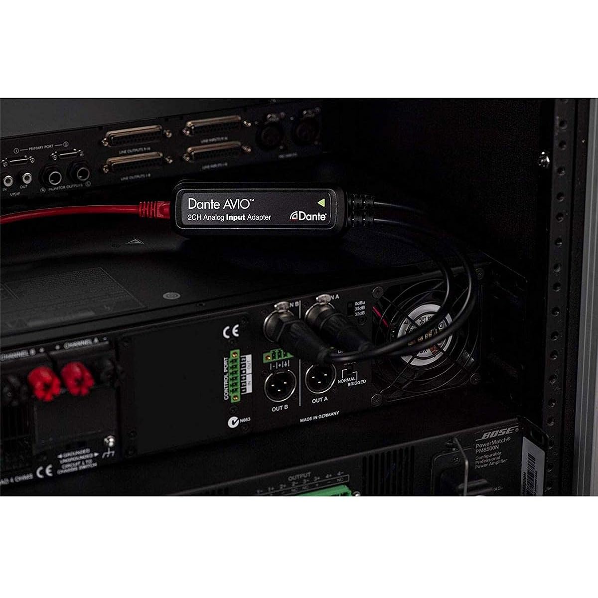 Audinate Dante AVIO adapter analog output 2ch ADP-DAO-AU-0X2