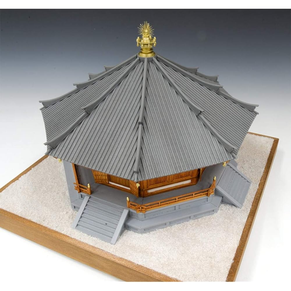 Woody Joe 1/75 Horyuji Yumeden Wooden Model Assembly Kit