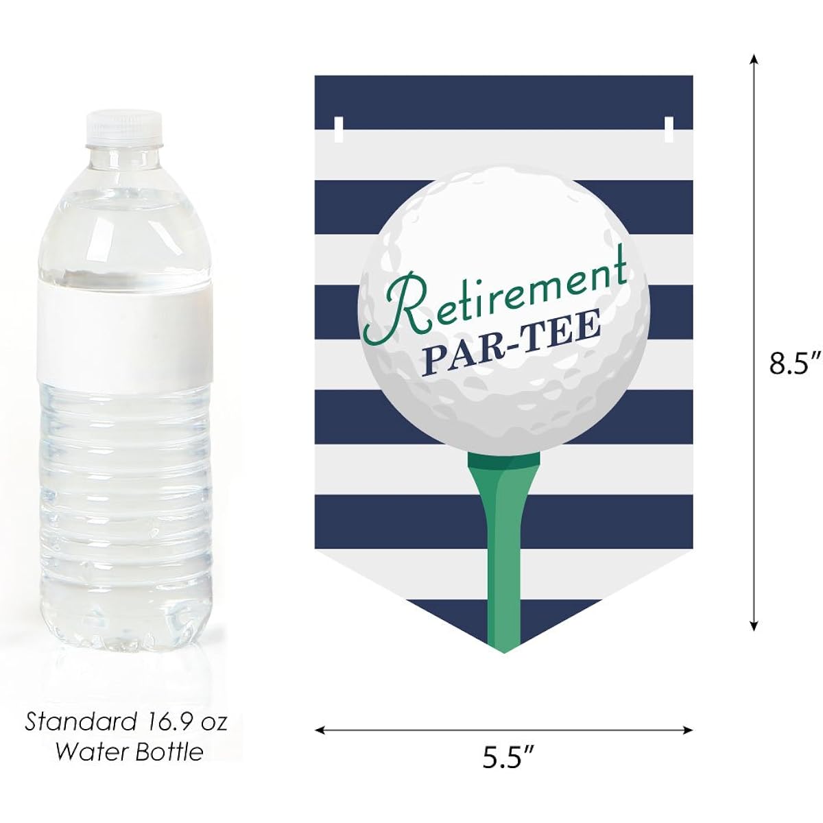 Par-Tee Time - Golf - Retirement Party Bunting Banner - Golf Party Decorations - Happy Retirement