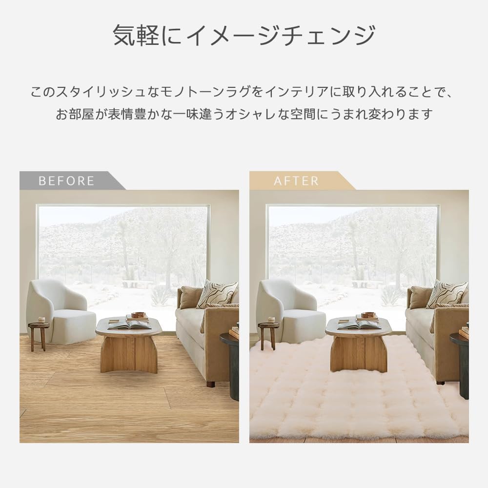 OEESYA Rug Carpet 90x180cm Memory Foam Rug Rug Mat 1 Tatami Mat Thick Extra Thick 3cm Smooth and Fluffy Rug Scandinavian Thick Rug Non-slip Rug White Fluffy Non-Slip Washable Floor Heating Autumn Winter Rectangular Gray White