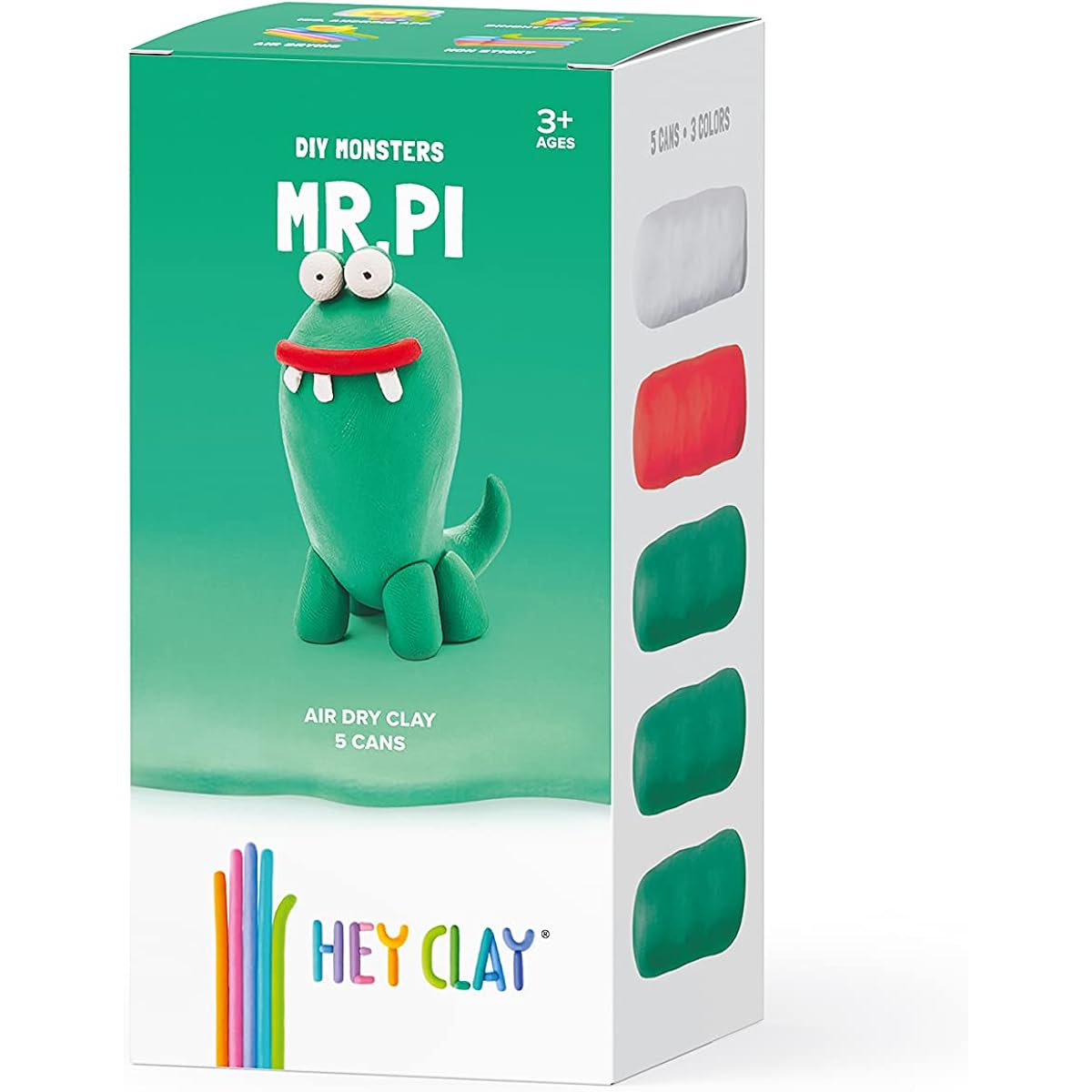 Fat Brain Toys Hey Clay Claymates Mr. Pi Arts & Crafts Ages 3-11