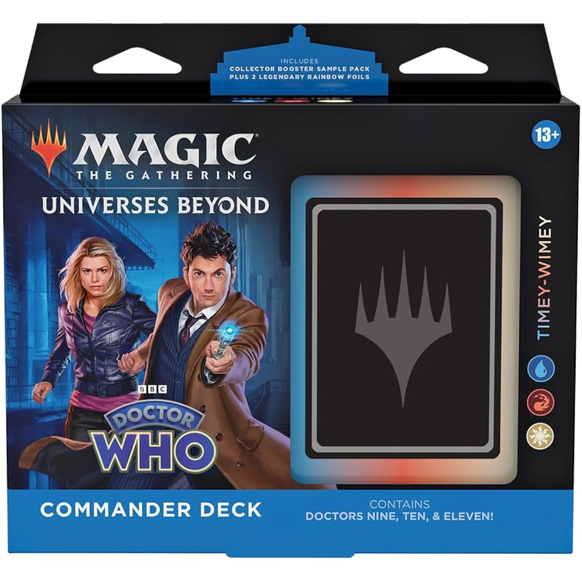 Wizards of the Coast Magic the Gathering Doctor Who Commander Deck Timey Wimey English MTG Trading Card Wizards of the Coast D23630000
