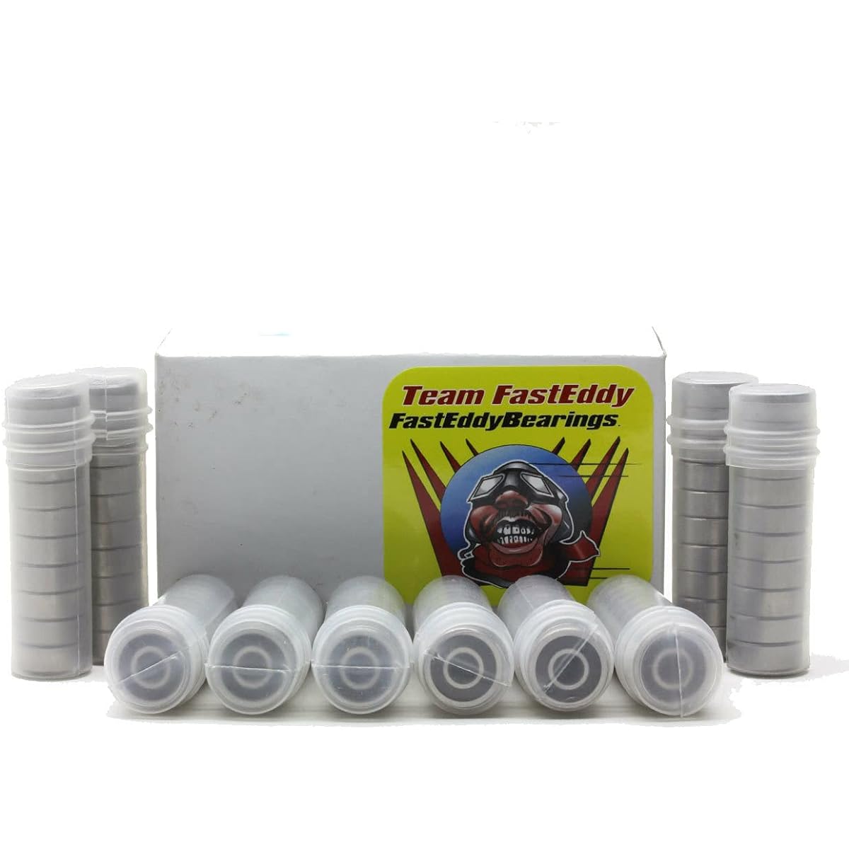 FastEddy Bearings 5x10x4 Metal Shielded Bearings MR105-ZZ (100 Units)